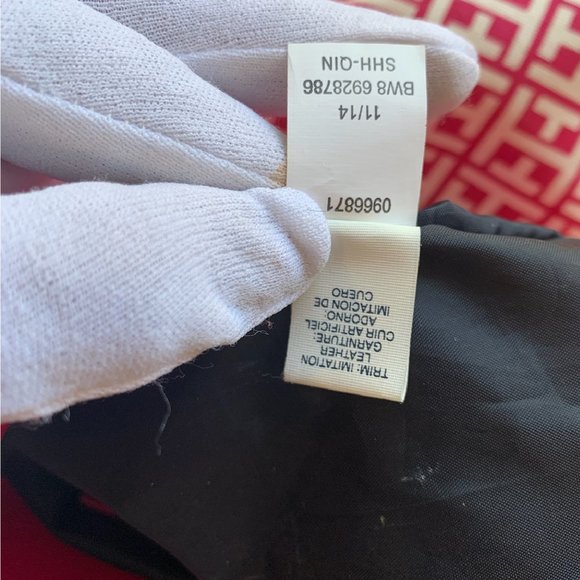 Tommy Hilfiger Signature Pink Logo Large Tote Handbag Women's - Picture 13 of 15